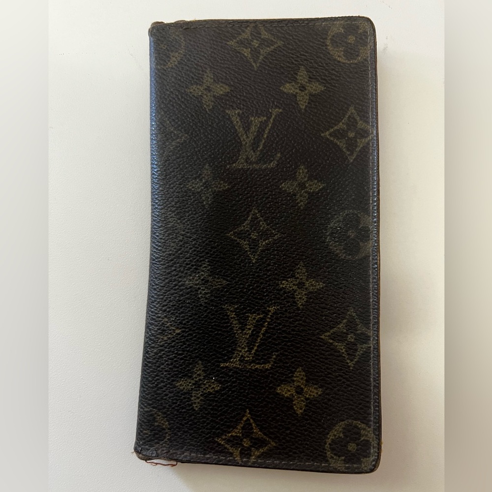 Louis Vuitton monogram long wallet